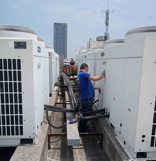 岳西中央空调制热和不制冷系统维修方法